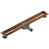 Mexen Flat 360° Gehäuse für drehbaren Linienabfluss 60 cm, Roségold - 1640060