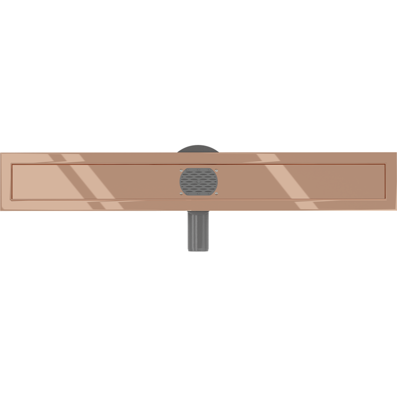 Mexen Flat 360° Gehäuse für drehbaren Linienabfluss 60 cm, Roségold - 1640060