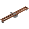 Mexen Flat 360° Gehäuse für drehbaren Linienabfluss 60 cm, Roségold - 1640060