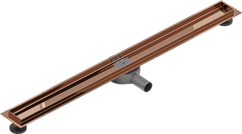Mexen Flat 360° Korpus für drehbaren Linienablauf 80 cm, Roségold - 1640080
