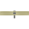 Mexen Flat 360° rotierender Gehäusekörper für Linienentwässerung 60 cm, gebürstetes Gold - 1A40060