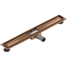Mexen Flat Korpus für Linienentwässerung 70 cm, gebürstetes Kupfer - 1C15070