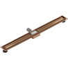 Mexen Flat Korpus für Linienentwässerung 90 cm, gebürstetes Kupfer - 1C15090