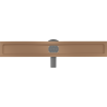 Mexen Flat 360° Korpus für Dreh-Linienbodenablauf 50 cm, gebürstetes Kupfer - 1C40050