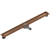 Mexen Flat 360° Korpus für liniaren Drehablauf 90 cm, gebürstetes Kupfer - 1C40090