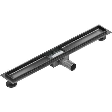 Mexen Flat Korpus für Ablaufrinne 70 cm, gebürstetes Gun Gray - 1E15070