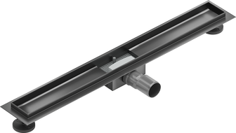 Mexen Flat Korpus für Ablaufrinne 70 cm, gebürstetes Gun Gray - 1E15070