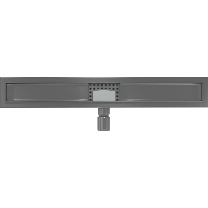 Mexen Flat Korpus für Ablaufrinne 70 cm, gebürstetes Gun Gray - 1E15070