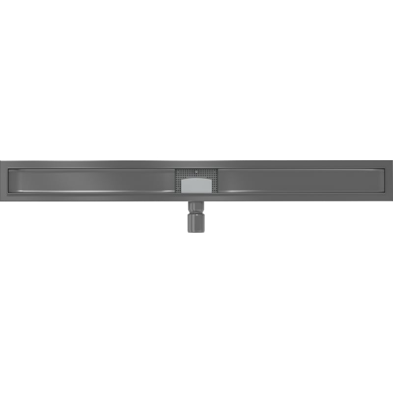Mexen Flat Korpus für Linienabfluss 100 cm, gebürstetes Gun Gray - 1E15100