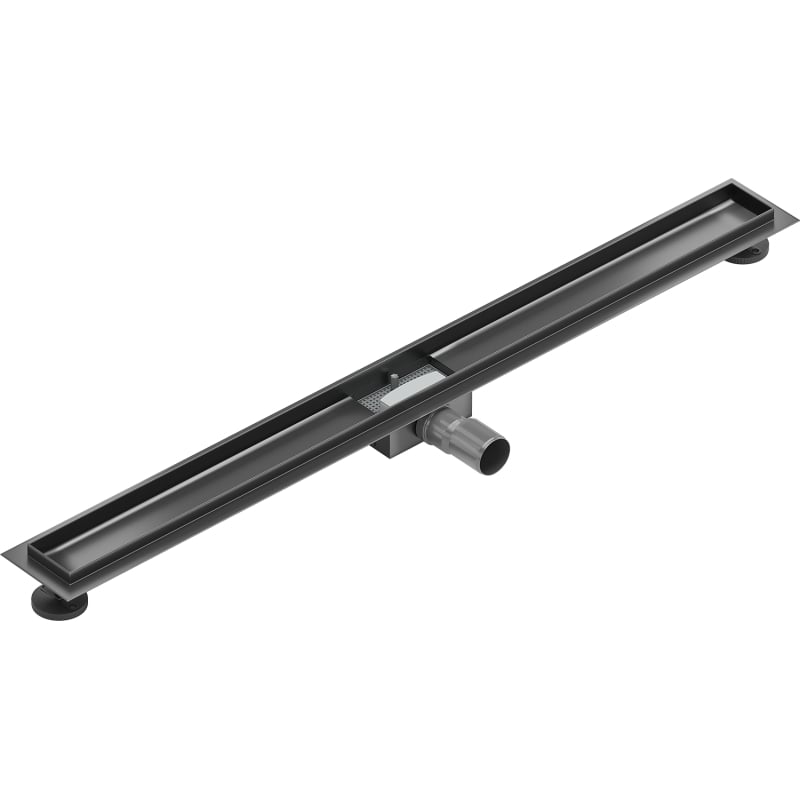 Mexen Flat Korpus für Linienabfluss 100 cm, gebürstetes Gun Gray - 1E15100