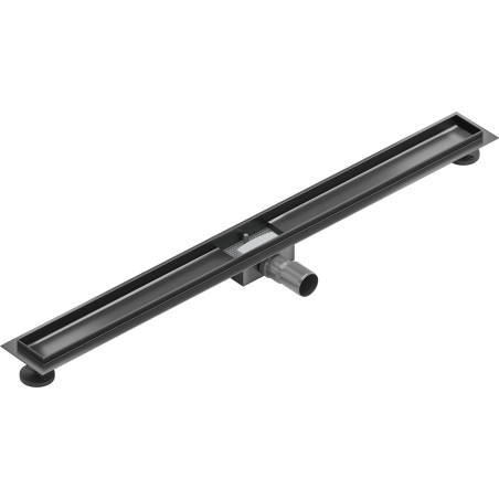 Mexen Flat Korpus für Linienabfluss 100 cm, gebürstetes Gun Gray - 1E15100