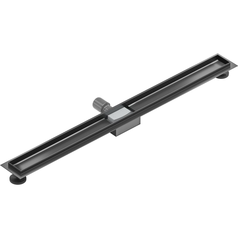 Mexen Flat Korpus für Linienabfluss 100 cm, gebürstetes Gun Gray - 1E15100