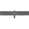 Mexen Flat 360° Drehbarer Körper für Linienentwässerung 50 cm, gebürstet Gun Gray - 1E40050