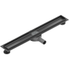 Mexen Flat 360° Drehbarer Wannenablaufkörper 70 cm, gebürstet in Gun Gray - 1E40070
