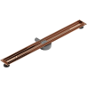 Mexen Flat 360° Korpus für drehbaren Linienablauf 80 cm, Roségold - 1640080