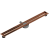 Mexen Flat 360° drehbarer Körper für Linienablauf 100 cm, Roségold - 1640100
