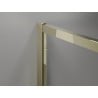 Mexen Exo-3S 3-seitige Duschkabine, verschiebbar, 105 x 70 cm, transparent, gold - 8151-105-070-50-00-3S