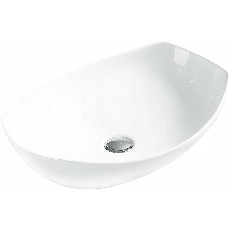 Mexen Gianna Aufsatzwaschbecken 56 x 39 cm, weiß - 21915600