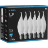 Mexen Nova 6x LED-Kerzenlampe E14, C37, 5W, Kalt - 6500K, 525 lm - L106-E14-0565-01x06