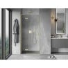 Mexen Mist-H L Duschabtrennung schwenkbar links 110 cm, transparent, gold gebürstet - 8A5L-110-000-55-00-L