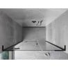 Mexen Mist-H L Duschkabinentüren links 120 cm, transparent, schwarz - 8A5L-120-001-70-00-L
