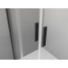 Mexen Exo-3S Duschkabine 3-seitig verschiebbar 160 x 85 cm, transparent, schwarz - 8152-160-085-70-00-3S