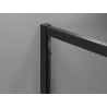 Mexen Exo-3S 3-seitige Duschkabine zum Schieben 200 x 95 cm, transparent, schwarz - 8152-200-095-70-00-3S