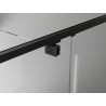 Mexen Exo-3S Duschkabine 3-seitige Schwingtür 75 x 85 cm, transparent, schwarz - 8181-075-085-70-00-3S