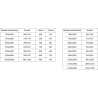 Mexen Exo-3S Duschkabine 3-seitig, schwenkbar 90 x 90 cm, transparent, schwarz - 8181-090-090-70-00-3S