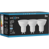 Mexen Nova 3x LED-Lampe GU10, 1,5W, Kalt - 6500K, 158 lm - L107-GU10-0165-01x03