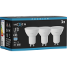 Mexen Nova 3x LED GU10 Glühbirne, 6W, Kalt - 6500K, 630 lm - L107-GU10-0665-01x03