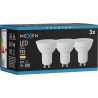 Mexen Nova 3x LED-Lampe GU10, 7W, Warm - 3000K, 735 lm - L107-GU10-0730-01x03