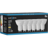 Mexen Nova 6x LED-Glühbirne GU10, 7W, Warm - 3000K, 735 lm - L107-GU10-0730-01x06