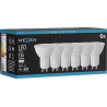 Mexen Nova 6x LED-Glühbirne GU10, 7W, Neutral - 4000K, 735 lm - L107-GU10-0740-01x06