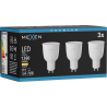 Mexen Nova 3x LED-Glühbirne GU10, 12W, Warm - 3000K, 1260 lm - L108-GU10-1230-01x03