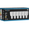 Mexen Nova 6x LED-Glühbirne GU10, 12W, Warm - 3000K, 1260 lm - L108-GU10-1230-01x06