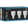 Mexen Nova 3x LED-Leuchtmittel GU10, 12W, Kalt - 6500K, 1260 lm - L108-GU10-1265-01x03