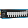 Mexen Nova 10x LED-Birne GU10, 12W, Kalt - 6500K, 1260 lm - L108-GU10-1265-01x10