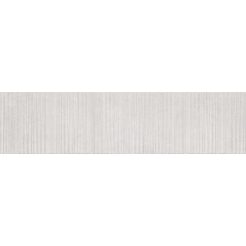 Mexen Living Mayolica Bianco glasiertes Feinsteinzeug rekt. G1, Wandfliese 120 x 30 cm, matt - TL714-120-030-50