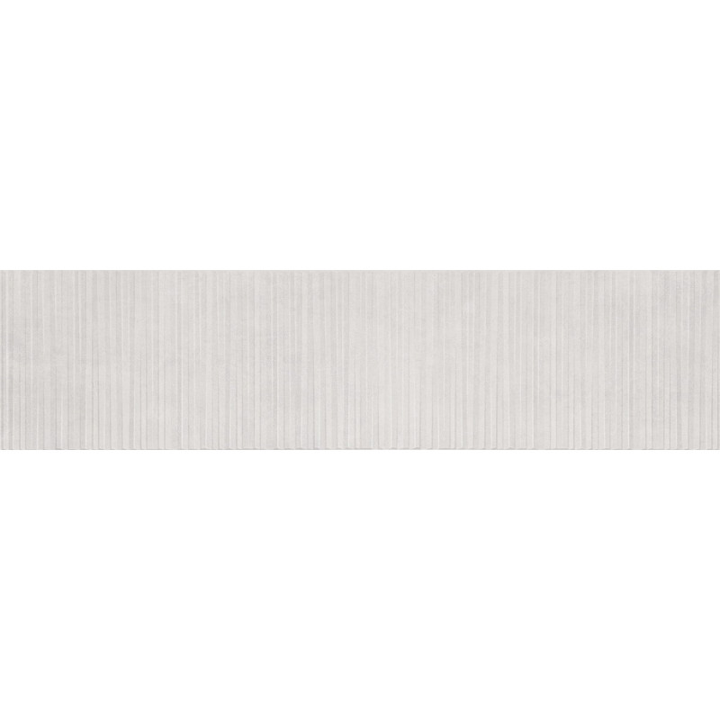 Mexen Living Mayolica Bianco glasiertes Feinsteinzeug rekt. G1, Wandfliese 120 x 30 cm, matt - TL714-120-030-50