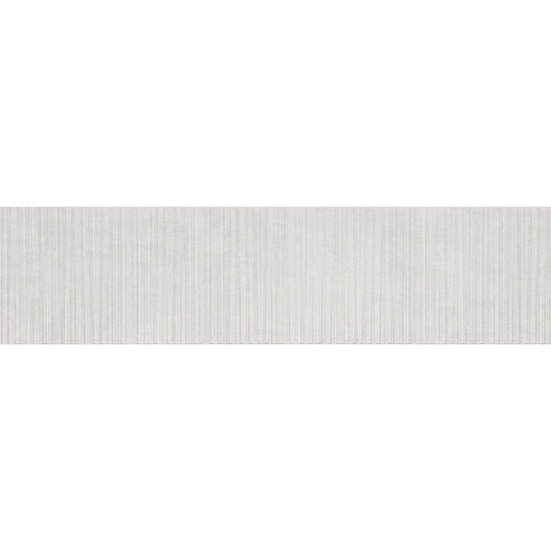 Mexen Living Mayolica Bianco glasiertes Feinsteinzeug rekt. G1, Wandfliese 120 x 30 cm, matt - TL714-120-030-50