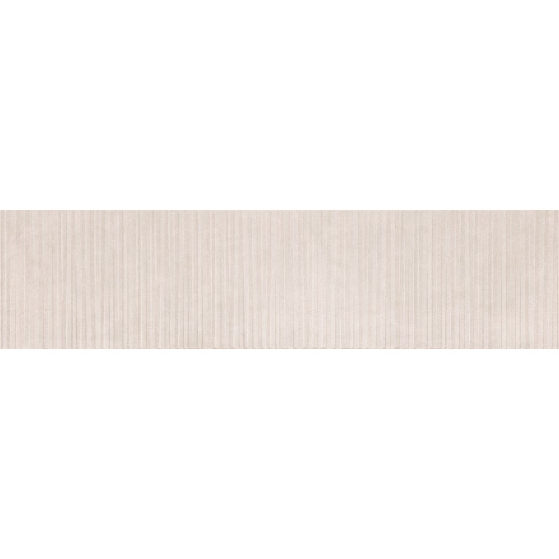 Mexen Living Mayolica Crema glasiertes Feinsteinzeug, rek. G1, Wandfliese 120 x 30 cm, matt - TL714-120-030-51