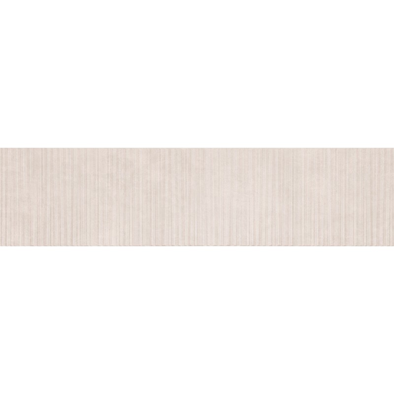 Mexen Living Mayolica Crema glasiertes Feinsteinzeug, rek. G1, Wandfliese 120 x 30 cm, matt - TL714-120-030-51