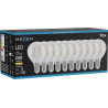 Mexen Vintis 10x LED-Filament-Glühbirne E14, G45, 2W, Warm - 2700K, 240 lm, klar - L156-E14-0227-00x10