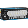 Mexen Vintis 10x LED-Filament-Glühbirne E14, G45, 2W, Neutral - 4000K, 240 lm, klar - L156-E14-0240-00x10