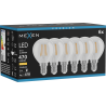 Mexen Vintis 6x LED-Filament-Glühbirne E14, G45, 4W, Warm - 2700K, 470 lm, klar - L156-E14-0427-00x06