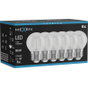 Mexen Vintis 6x LED-Filamentlampe E27, G45, 4W, 55 lm, blau - L156-E27-04XX-47x06