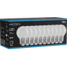 Mexen Vintis 10x LED-Filamentlampe E27, G45, 4W, 55 lm, blau - L156-E27-04XX-47x10