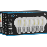 Mexen Vintis 6x LED Filamentlampe E27, G45, 6W, Neutral - 4000K, 720 lm, klar - L156-E27-0627-00x06 - L156-E27-0640-00x06