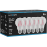 Mexen Vintis 6x LED-Filamentlampe E27, A60, 4W, 55 lm, rot - L150-E27-04XX-45x06